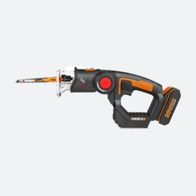 WORX 20V 2.0Ah Max Lithium-Ion Cordless Axis Saw /Multi-Purpose Saw with Tool-Free Blade Change WX550 